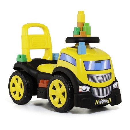 Correpasillos 3 en 1 Amarillo + 10 Bloqu