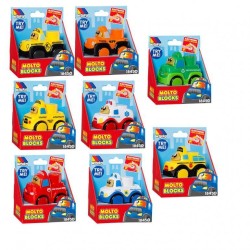 Coche Con Luz Y Sonido Molto Bloks Surti