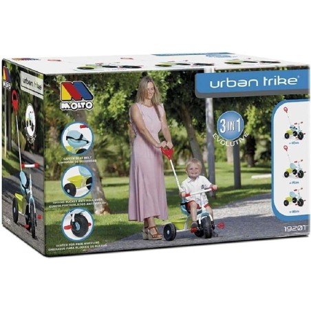 Triciclo Urban Trike 3 en 1 Azul