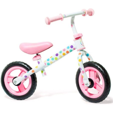 BICICLETA SIN PEDALES ROSA MOLTO