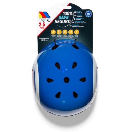 CASCO INFANTIL PARA NIÑOS AZUL CIRCLE MO