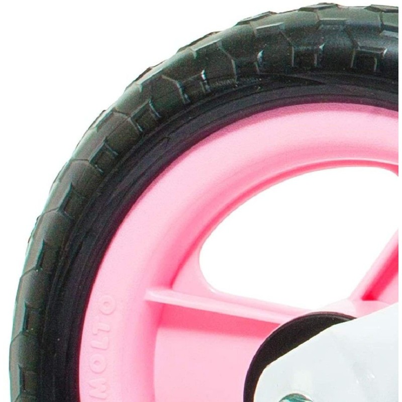 BICICLETA SIN PEDALES ROSA MOLTO