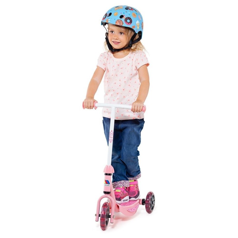 MI PRIMER PATINETE ROSA 63X21,5X55 CMS.