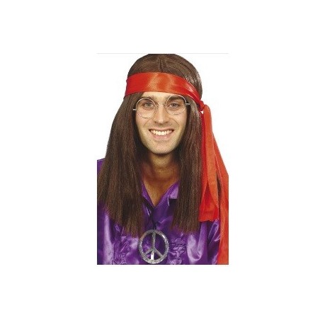 MEDALLON DEL SIMBOLO DE LA PAZ HIPPY EN 