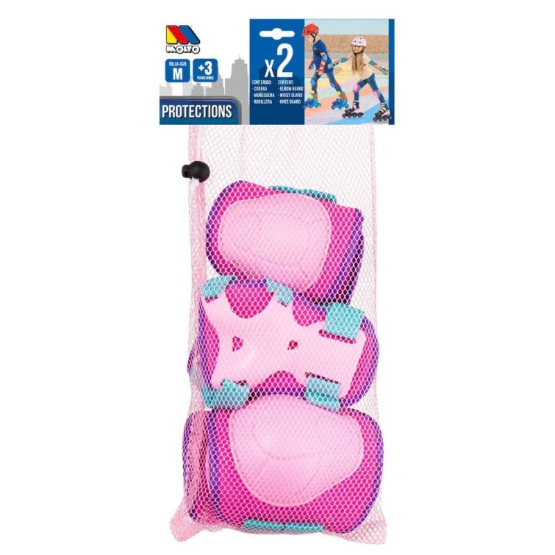 Set Protecciones rosa