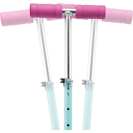 Maxi Patinete 3 ruedas rosa con luces