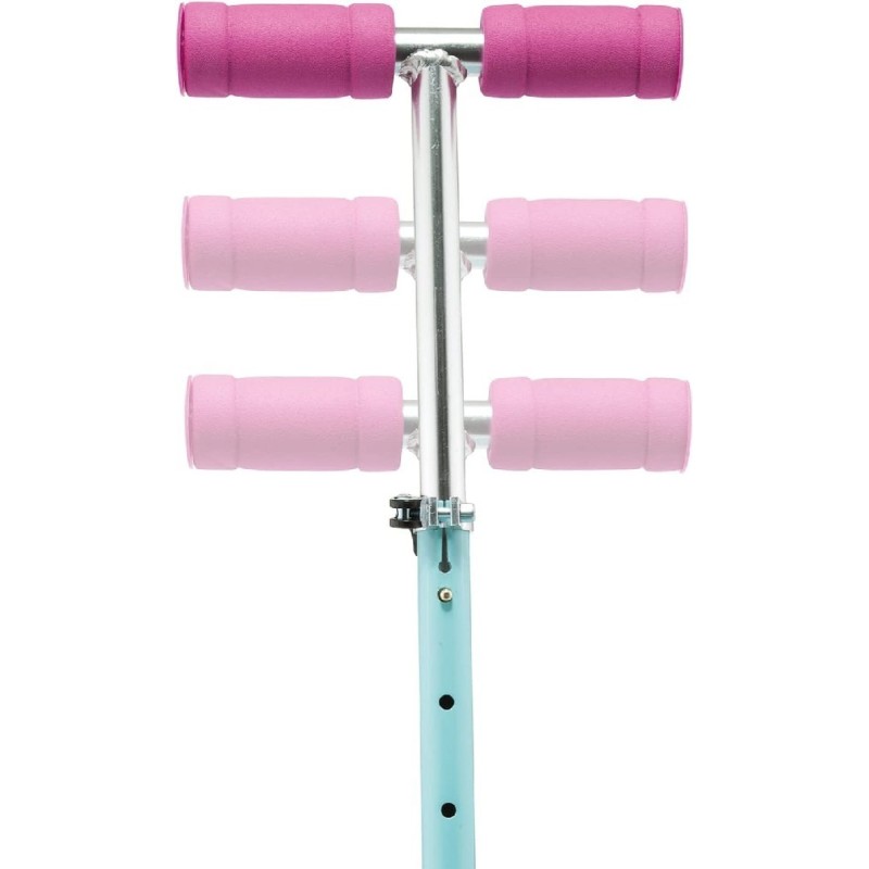 Maxi Patinete 3 ruedas rosa con luces