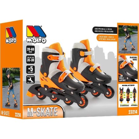 Patines en línea 35-38 Evolutivos Molto
