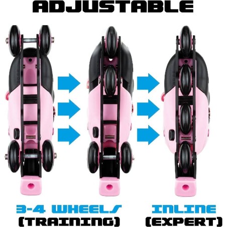 Patines en línea 35-38 Evolutivos Molto