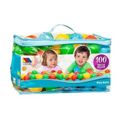 BOLSA CON 100 BOLAS DE COLORES