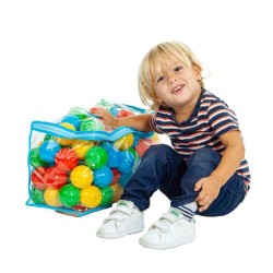 BOLSA CON 100 BOLAS DE COLORES 2