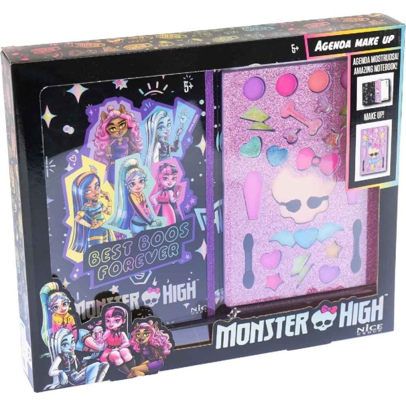MONSTER HIGH DIARIO MAQUILLAJE