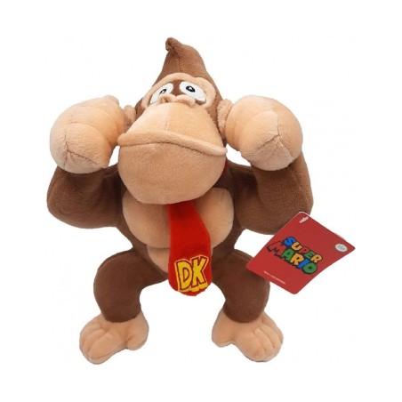 PELUCHE DONKEY KONG 30CM - MARIO BROS NI