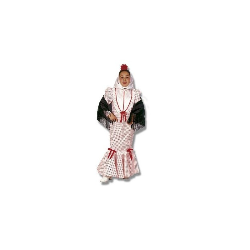 DISFRAZ CHULAPA MADRILEÑA LUJO 7-9 AÑOS