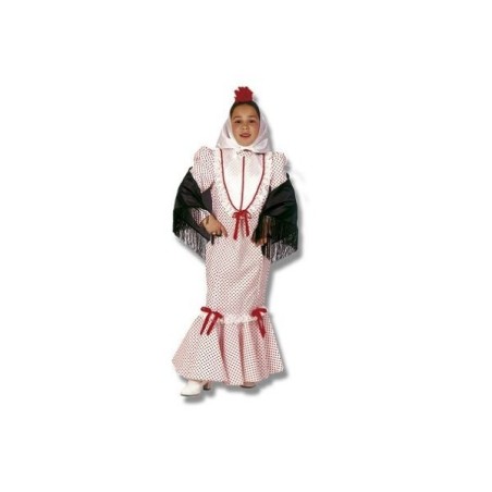 DISFRAZ CHULAPA MADRILEÑA LUJO 7-9 AÑOS
