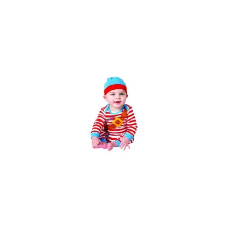 DISFRAZ PIJAMA PIRATA 3-6 MESES