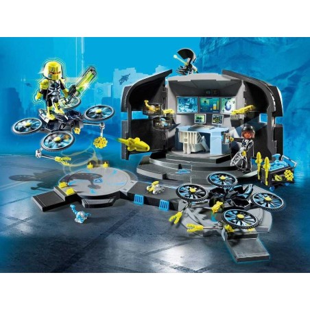 CENTRO DE MANDO DEL DR.DRONE  PLAYMOBIL 