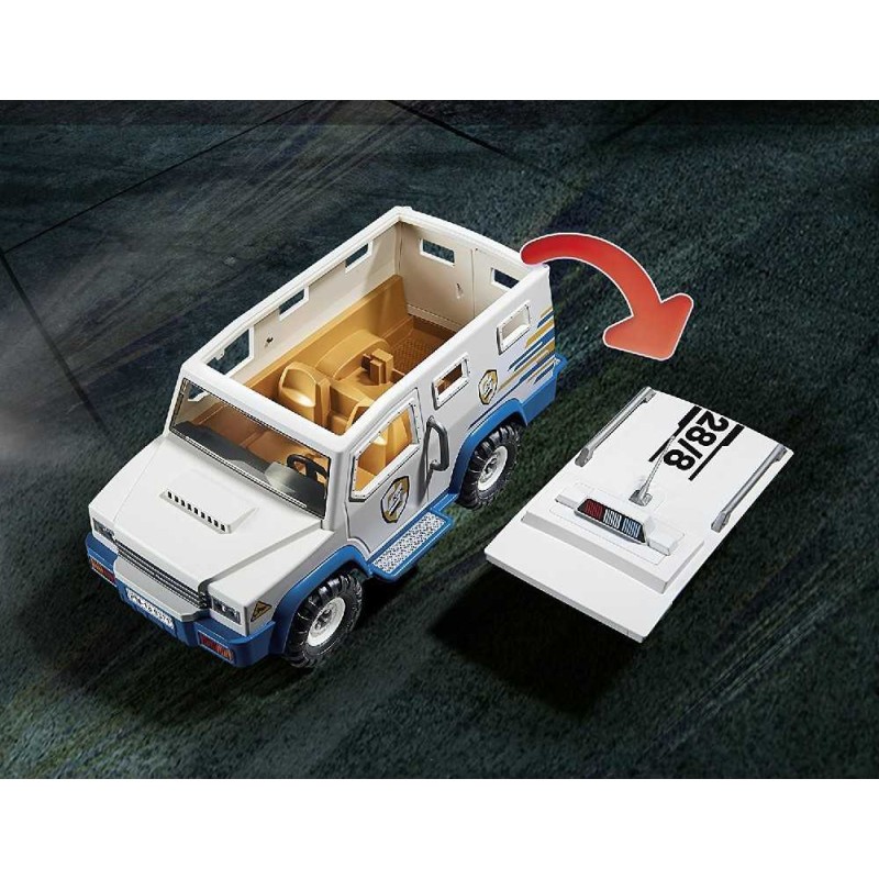 VEHICULO BLINDADO PLAYMOBIL 9371