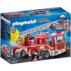 CAMION DE BOMBEROS CON ESCALERA PLAYMOBI