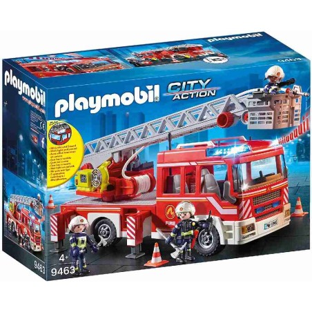 CAMION DE BOMBEROS CON ESCALERA PLAYMOBI