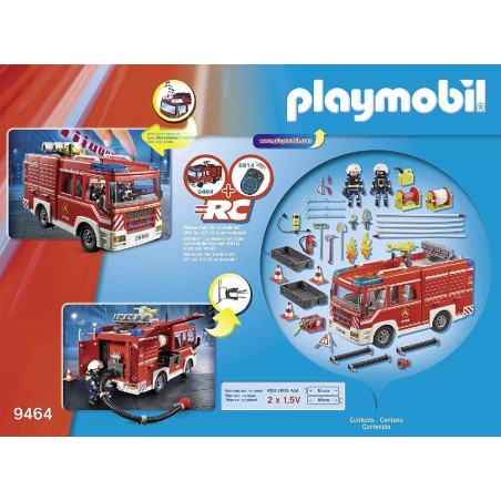 CAMION DE BOMBEROS PLAYMOBIL 9464