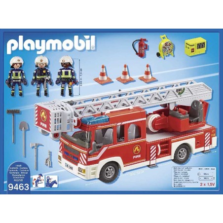 CAMION DE BOMBEROS CON ESCALERA PLAYMOBI