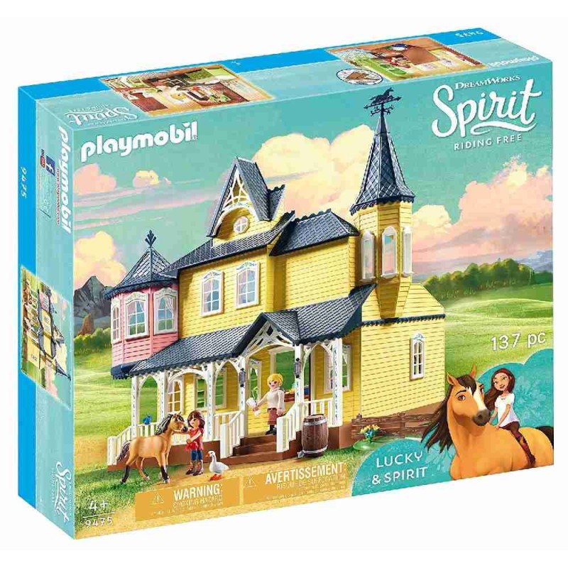 CASA DE LUCKY PLAYMOBIL 9475 SPIRIT