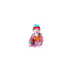 DISFRAZ PIJAMA PIRATA 6-12 MESES