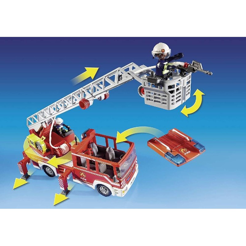 CAMION DE BOMBEROS CON ESCALERA PLAYMOBI
