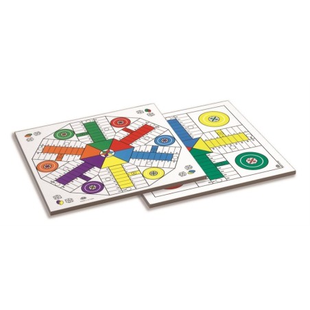 TABLERO PARCHIS 4-6 JUGADORES MADERA