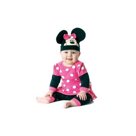 DISFRAZ PIJAMA MINNIE 6-12 MESES