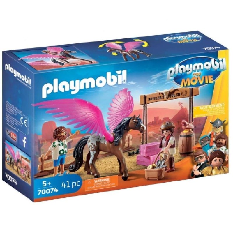 PLAYMOBIL: THE MOVIE MARLA, DEL Y CABALL