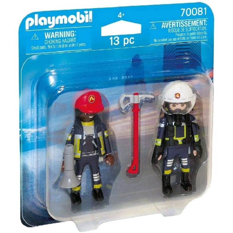 PLAYMOBIL - DUO PACK BOMBEROS 70081