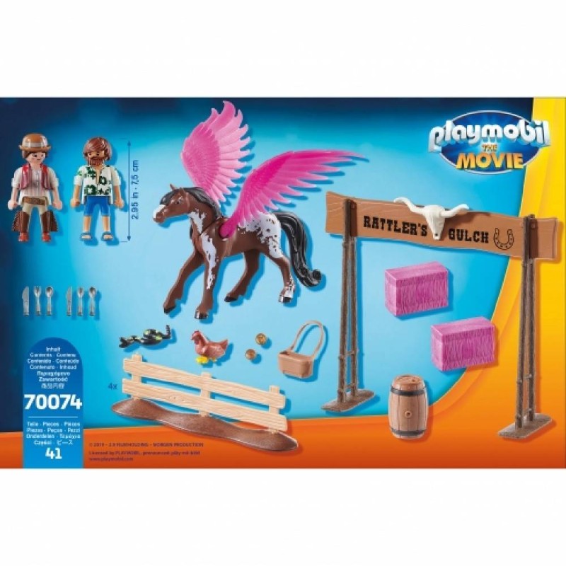 PLAYMOBIL: THE MOVIE MARLA, DEL Y CABALL