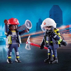 PLAYMOBIL - DUO PACK BOMBEROS 70081 2