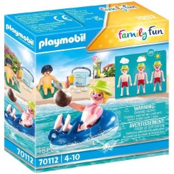 PLAYMOBIL NADADOR CON FLOTADOR 70112