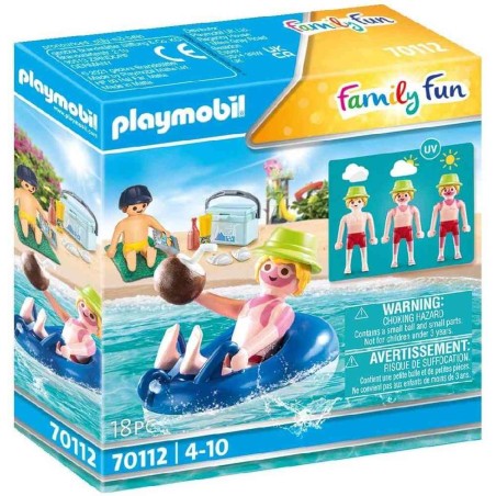PLAYMOBIL NADADOR CON FLOTADOR 70112