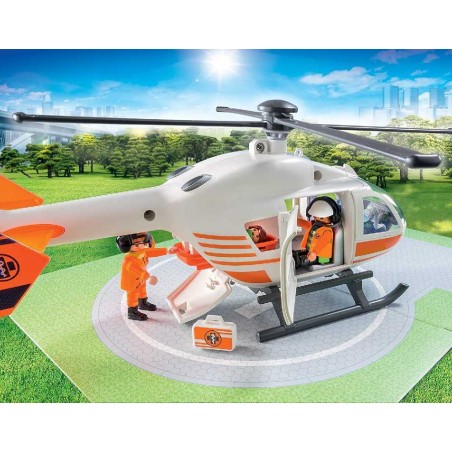 HELICOPTERO DE RESCATE 70048 PLAYMOBIL