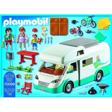 PLAYMOBIL FAMILY FUN - CARAVANA DE VERAN