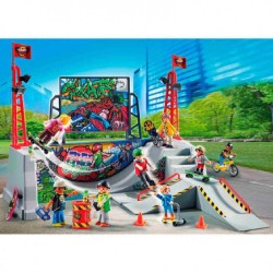 PLAYMOBIL CITY ACTION SKATE PARK 70168 2