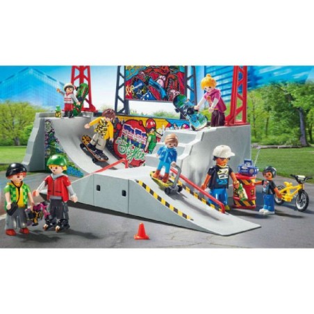 PLAYMOBIL CITY ACTION SKATE PARK 70168
