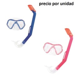 GAFAS BUCEO CON TUBO 3-6 AÑOS (VARIOS CO