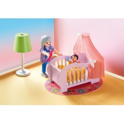 PLAYMOBIL DOLL HOUSE HABITACION DEL BEBE 2