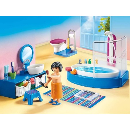 PLAYMOBIL DOLL HOUSE BAÑO 70211