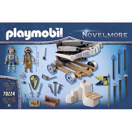 BALLESTA DE AGUA NOVELMORE - PLAYMOBIL 7