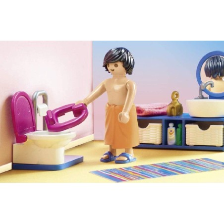 PLAYMOBIL DOLL HOUSE BAÑO 70211