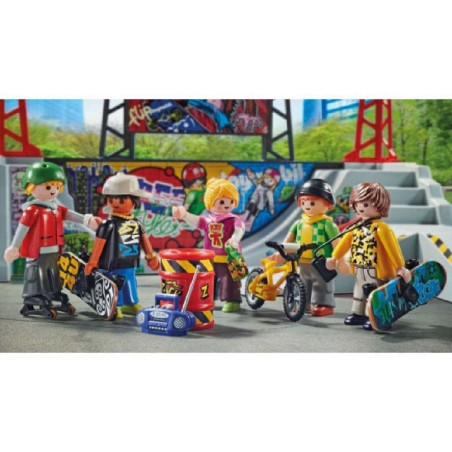 PLAYMOBIL CITY ACTION SKATE PARK 70168