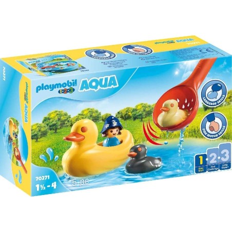 1.2.3 FAMILIA DE PATOS - PLAYMOBIL 70271