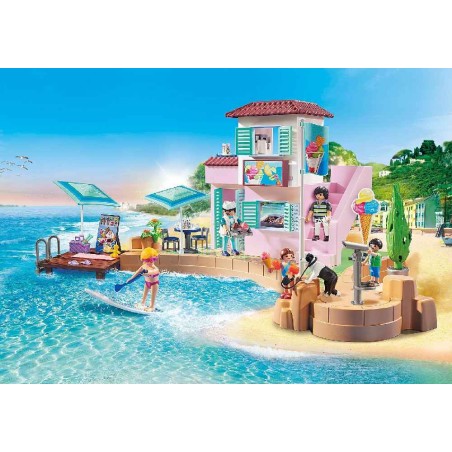 HELADERIA EN EL PUERTO PLAYMOBIL 70279