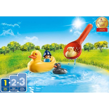 1.2.3 FAMILIA DE PATOS - PLAYMOBIL 70271